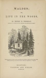 Walden; or, Life in the Woods