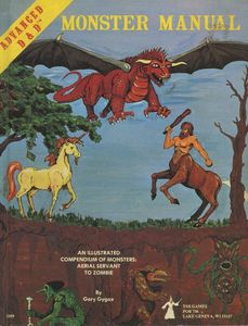 Advanced Dungeons and Dragons: Monster Manual