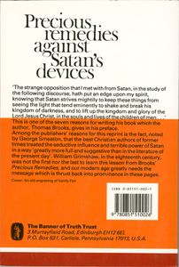 Precious Remedies Against Satan’s Devices