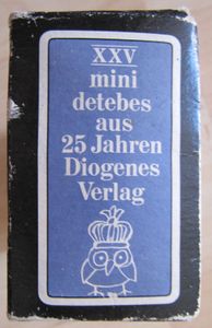 XXV mini detebes aus 25 Jahren Diogenes Verlag: Die Diogenes mini Bibliothek der Weltliteratur