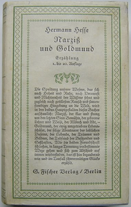 Narziß und Goldmund