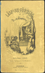 Läsning för barn. Första boken. Lekar.
