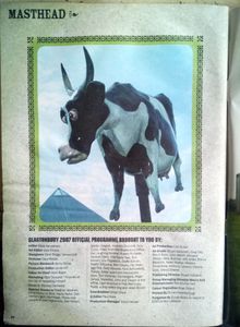 Official Glastonbury Programme 2007 [A3]