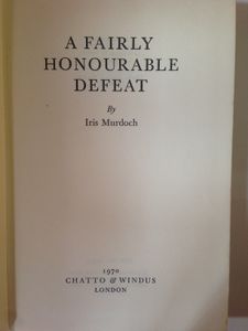 A Fairly Honourable Defeat