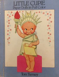 Little Cupie Paper Dolls in Full Color