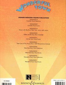 Wonderful Town - Vocal Score