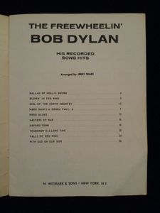 The Freewheelin' Bob Dylan