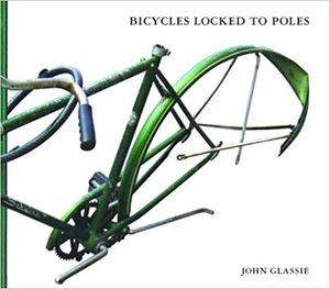 Bicycles Locked to Poles 