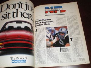 GameDay Phoenix Cardinals Vs. Philadelphia Eagles December 10 1988 Magazine (Program)