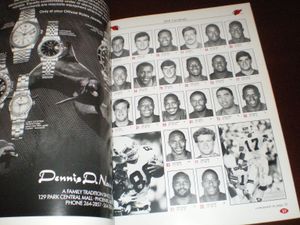 GameDay Phoenix Cardinals Vs. Philadelphia Eagles December 10 1988 Magazine (Program)