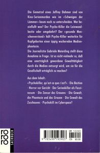 Psychokiller - Massenmedien, Massenmörder und alltägliche Gewalt