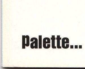 Editions Palette