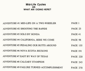 Mid-Life Cycles or What Am I Doing Here?