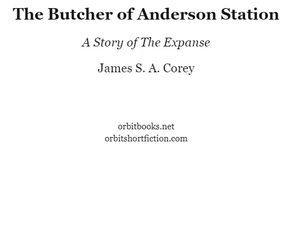 The Butcher of Anderson Station