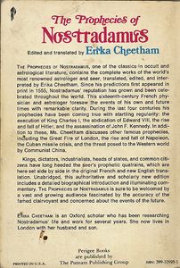 The Prophecies of Nostradamus