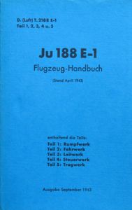 Ju 188 E-1 Flugzeug-Handbuch