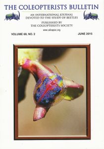 The Coleopterists Bulletin, Volume 69, No. 2