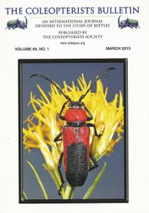The Coleopterists Bulletin, Volume 69, No. 1