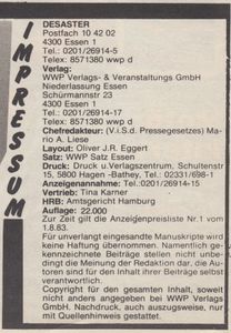 Desaster Nr.6/7