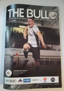 The Bull. Official Matchday Programme. Hereford Football Club vs Bradford Park Avenue. Sat, 25th August 2018.