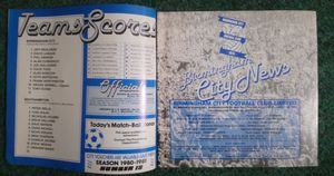 Birmingham City v Southampton. Football League Division One Official Programme