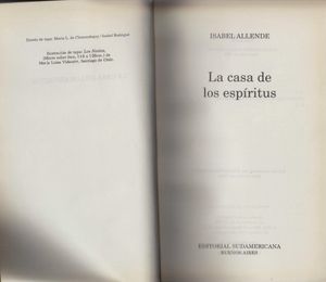 La Casa De Los Espíritus