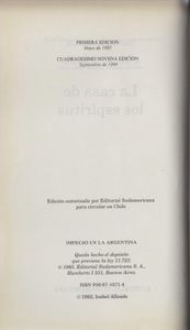 La Casa De Los Espíritus