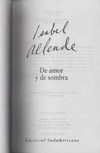De Amor Y De Sombra