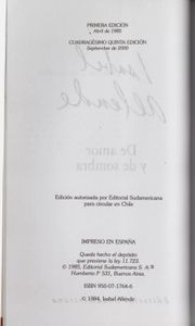De Amor Y De Sombra