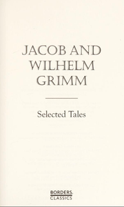 Selected Tales of  the Brothers Grimm