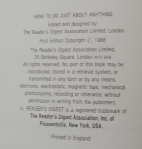 How To Do Just About Anything