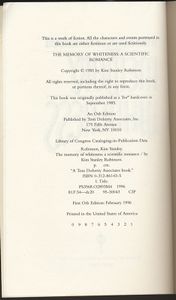 The Memory of Whiteness: A Scientific Romance