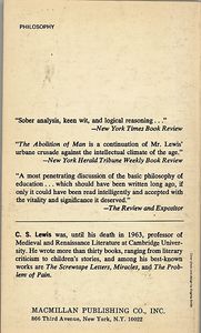 The Abolition of Man