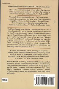 The Western Canon: The Books and School of the Ages
