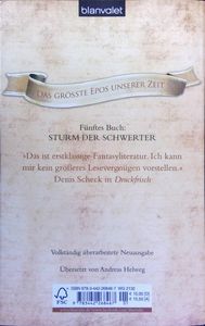 Das Lied von Eis und Feuer 05: Sturm der Schwerter