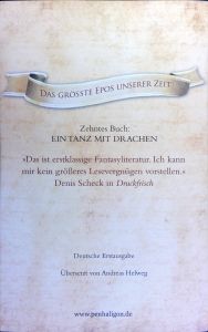 Das Lied von Eis und Feuer 10: Ein Tanz mit Drachen