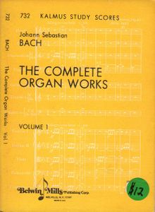 The Complete Organ Works, Volume 1