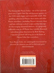 A Question of Death: An Illustrated Phryne Fisher Treasury