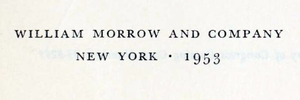William Morrow and Company