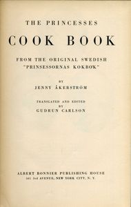 The Princesses Cookbook