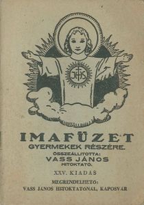 Imafüzet gyermekek részére