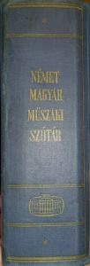 Német-Magyar műszaki szótár