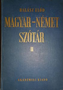 Magyar-Német szótár II. (K-Zs)