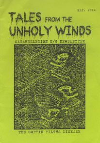 TALES FROM THE UNHOLY WINDS Newsletter