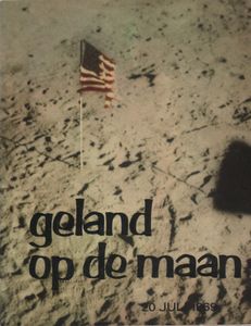 Geland op de maan