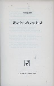Worden als een kind