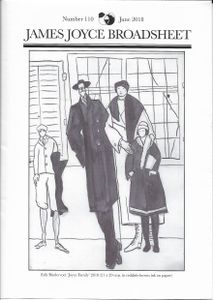 James Joyce Broadsheet June 2018