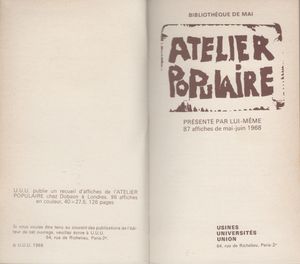 87 Affiches De Mai-juin 1968