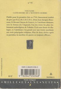Cathéchisme De L'honnête Homme