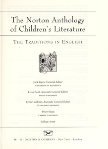 The Norton Anthology of Children's Literature: The Traditions in English